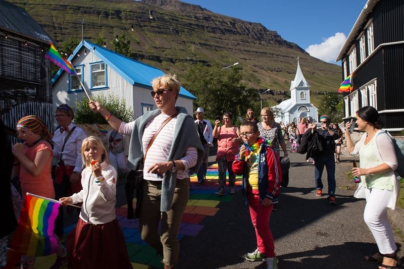 Hýr halarófa á Seyðisfirði