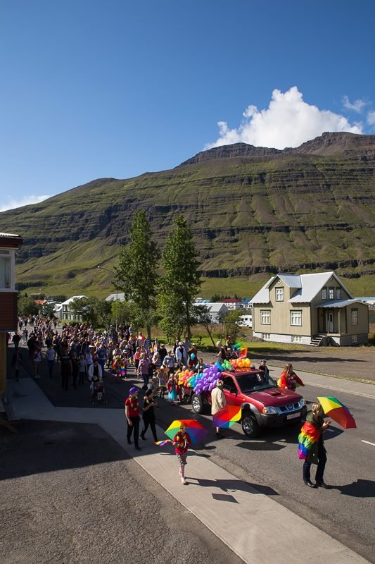 Hýr halarófa á Seyðisfirði