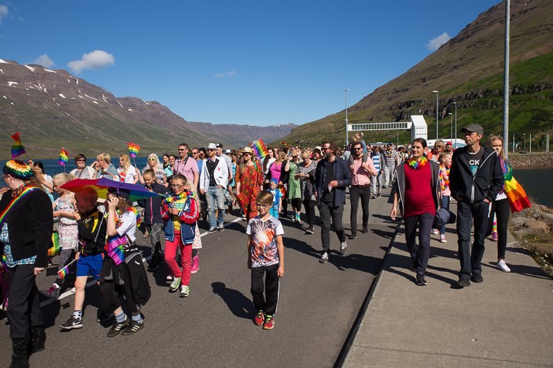 Hýr halarófa á Seyðisfirði