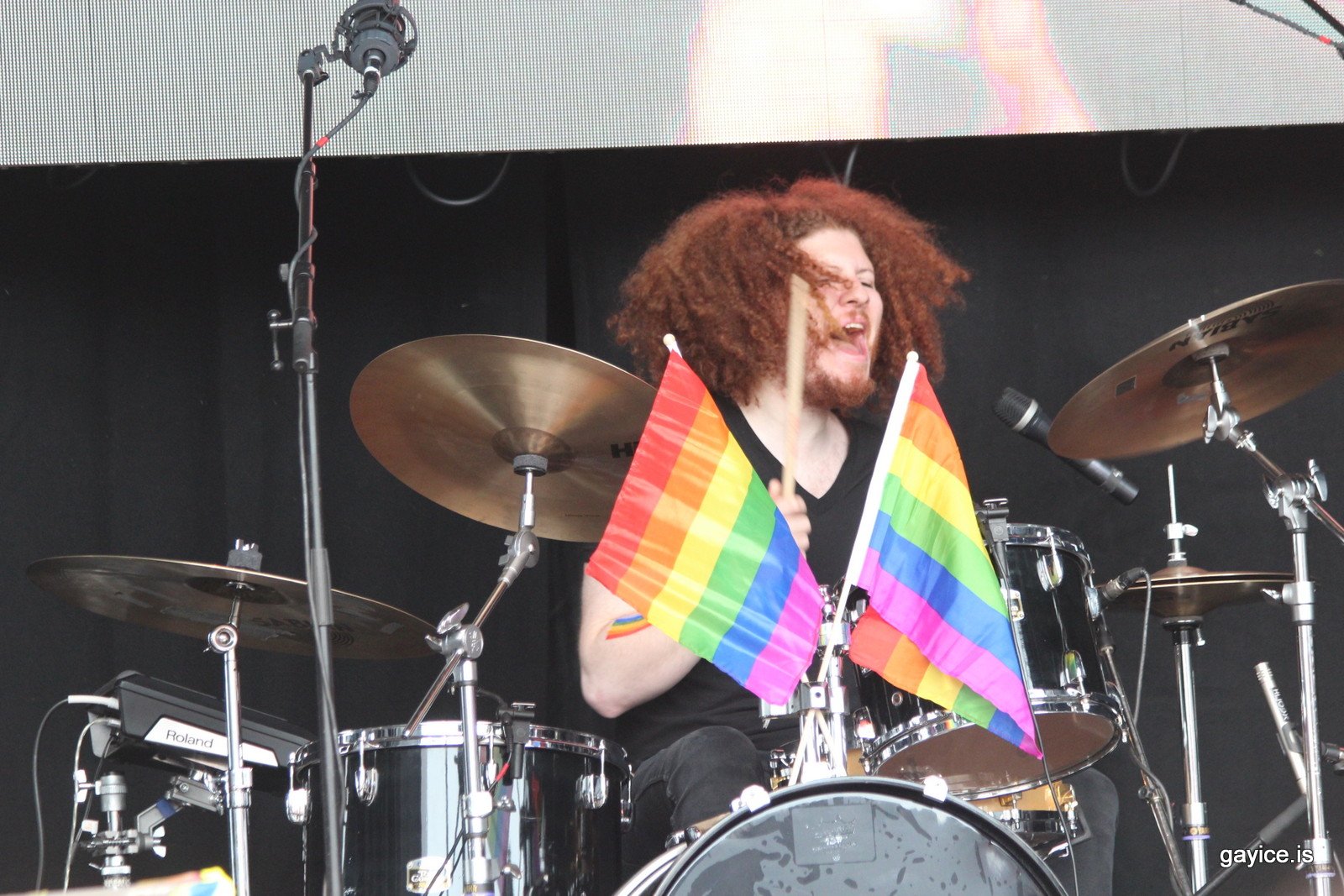 Gleðigangan 2015 - Svið