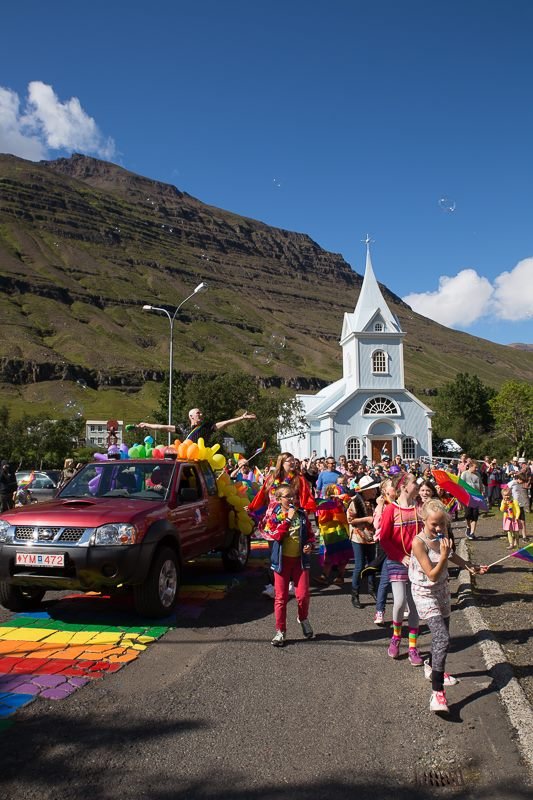 Hýr halarófa á Seyðisfirði