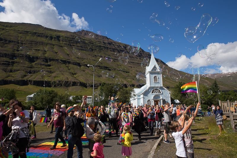 Hýr halarófa á Seyðisfirði