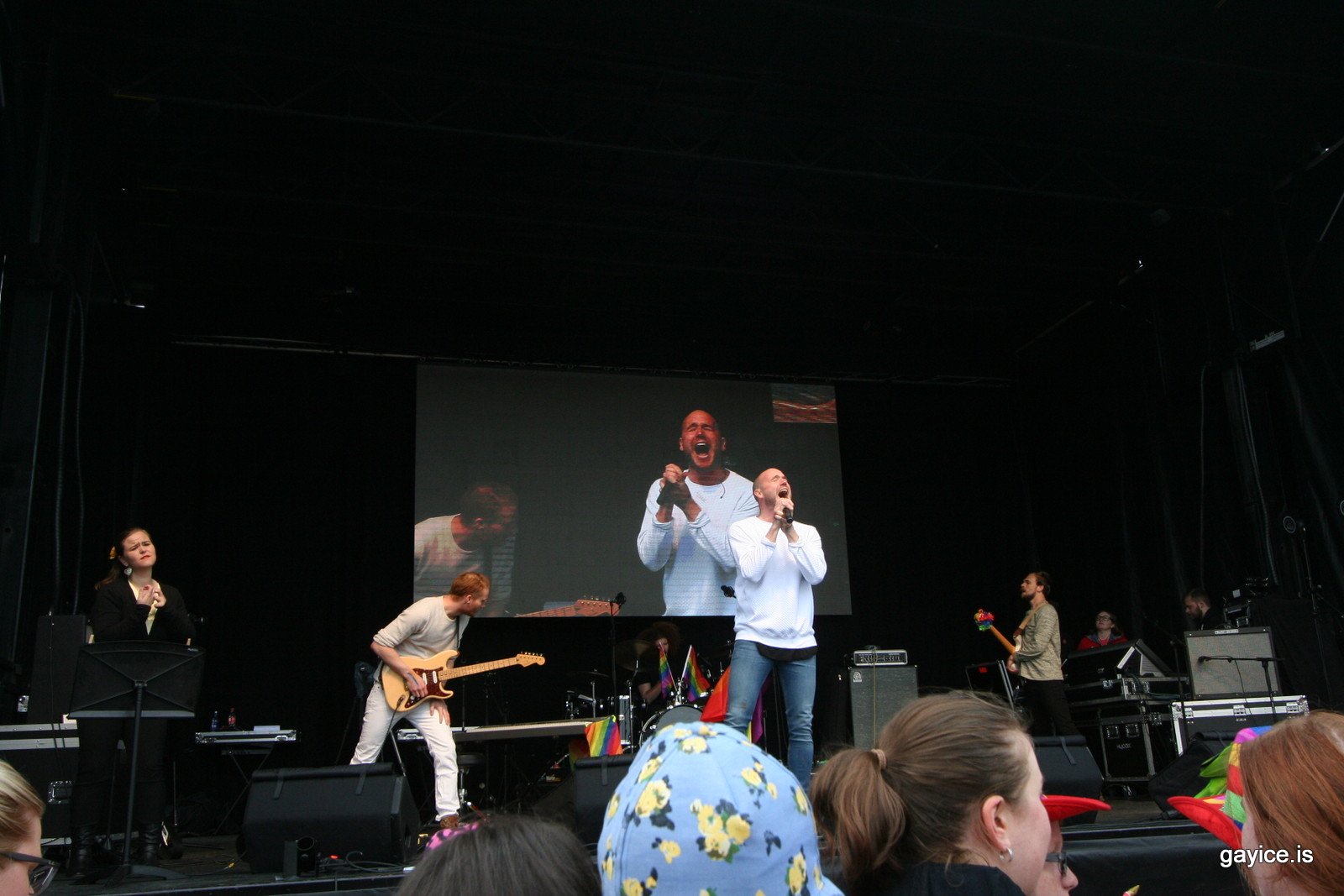 Gleðigangan 2015 - Svið