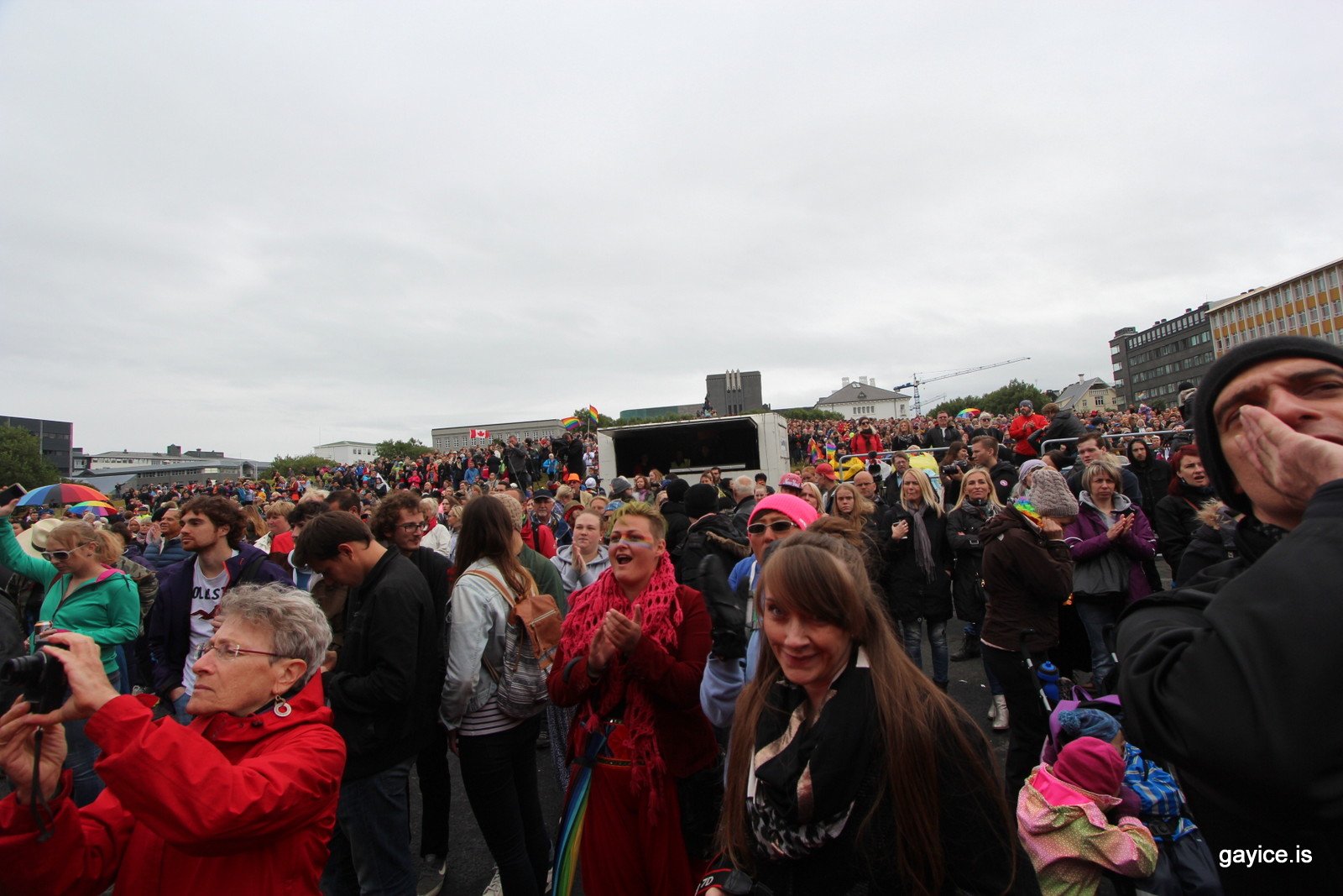 Gleðigangan 2015 - Svið