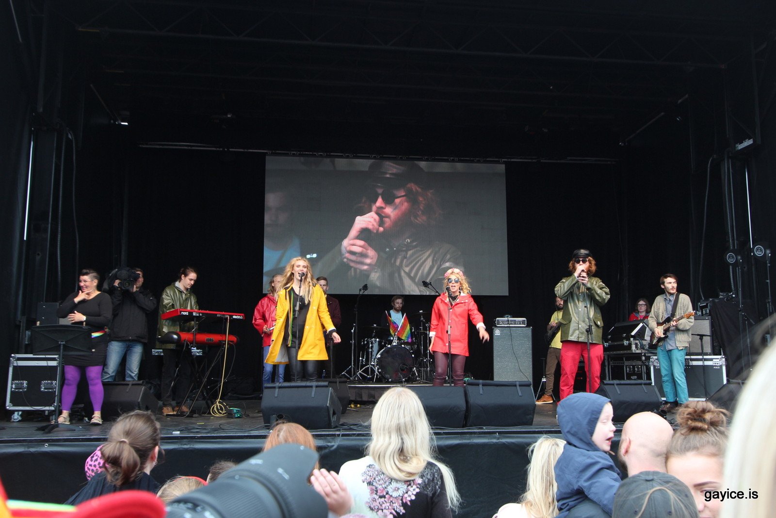 Gleðigangan 2015 - Svið