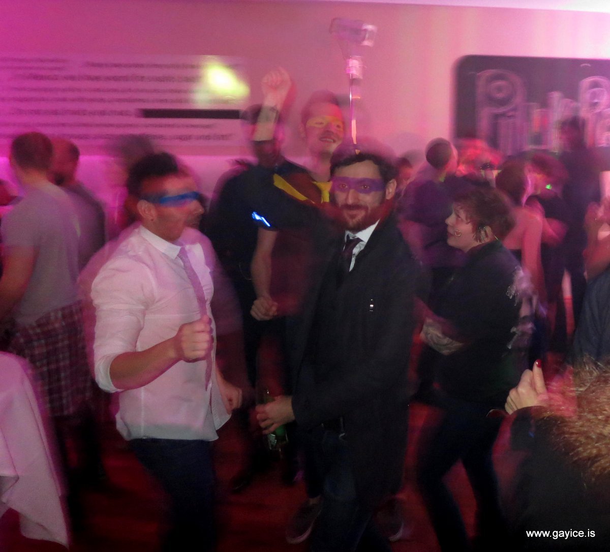 Pink MASQUERADE Party // Páll Óskar // Rainbow Reykjavik