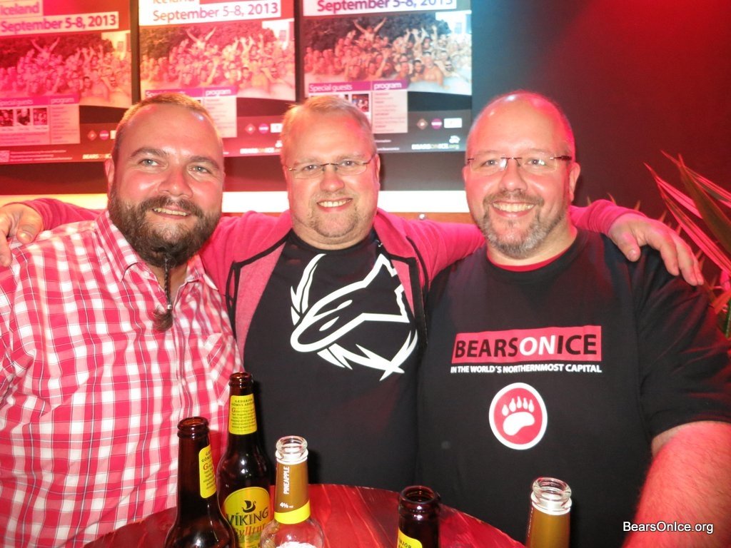 Bears on Ice 2013 - Welcome party