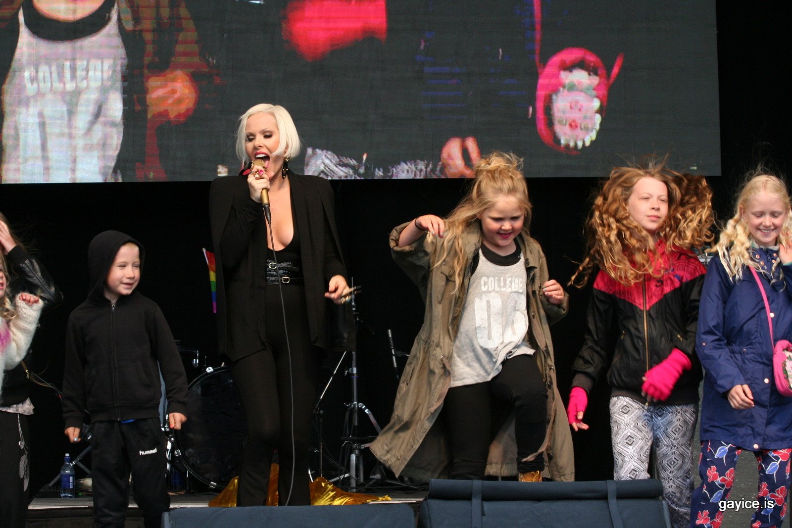 Gleðigangan 2015 - Svið