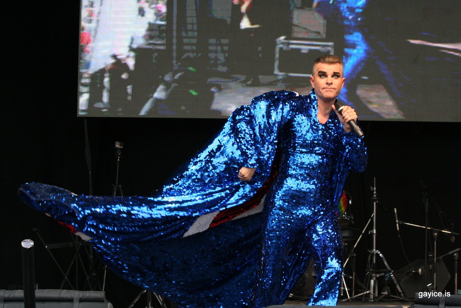 Gleðigangan 2015 - Svið
