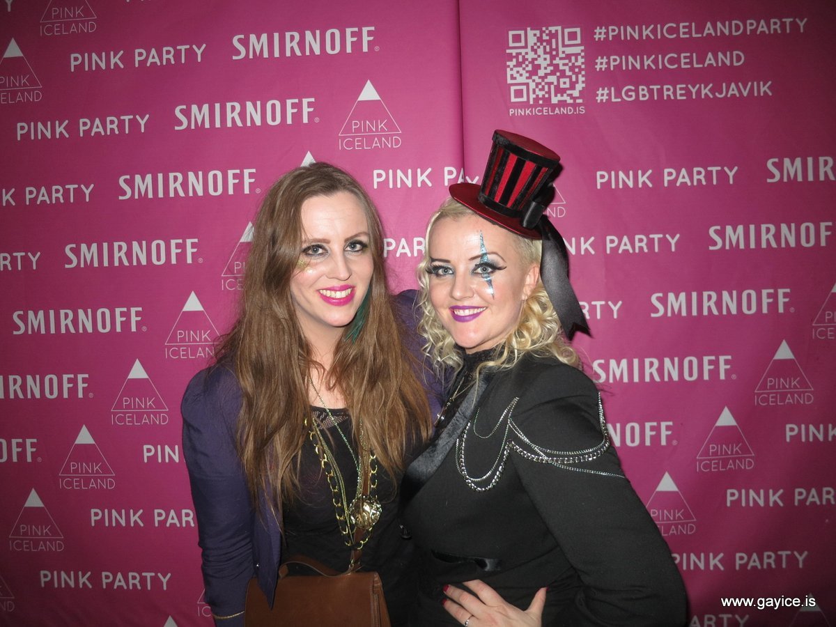 Pink MASQUERADE Party // Páll Óskar // Rainbow Reykjavik