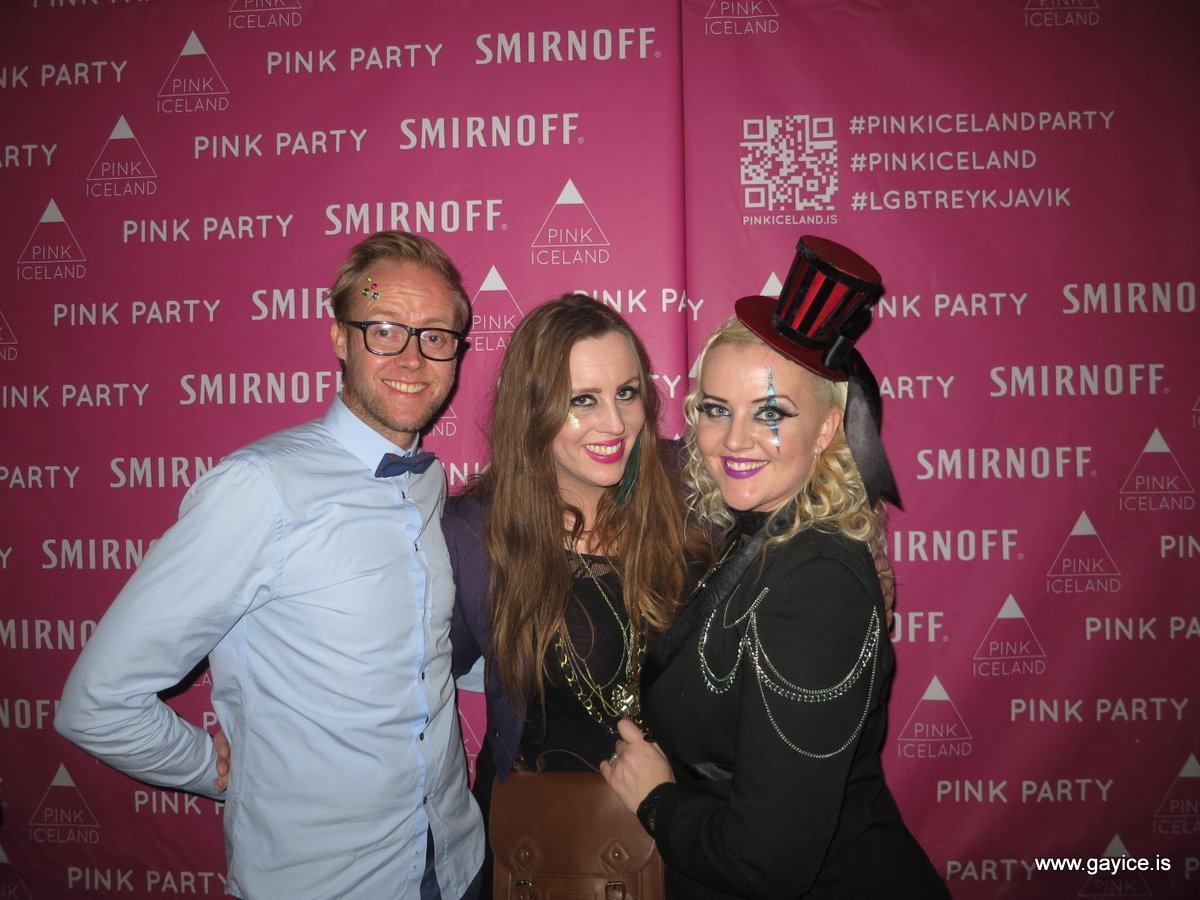 Pink MASQUERADE Party // Páll Óskar // Rainbow Reykjavik
