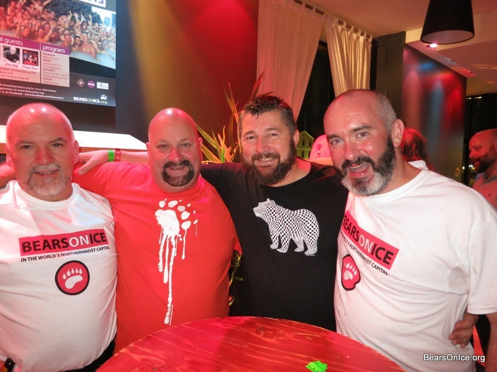Bears on Ice 2013 - Welcome party