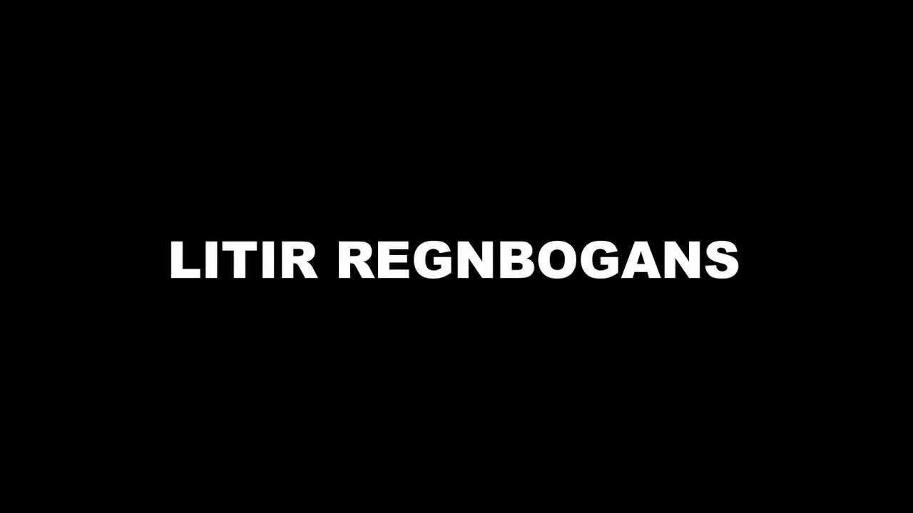 Litir regnbogans - Daníel Arnarsson | Lag Hinsegin daga 2017