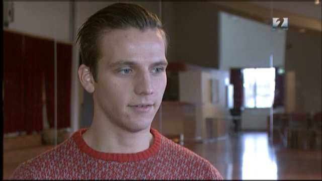 Daníel Örn Einarsson talar um að koma út úr skápnum í efstu deild Daníel Örn Einarsson talar um að koma út úr skápnum í efstu deild