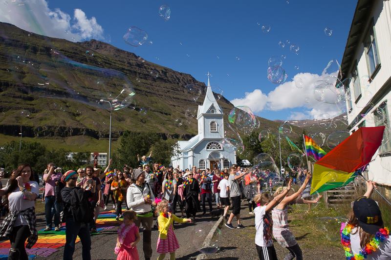 Hýr halarófa á Seyðisfirði